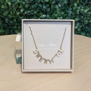 India Hicks Dream On Necklace, Gold NIB